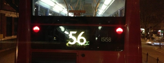 TfL Bus 56 is one of Transport.
