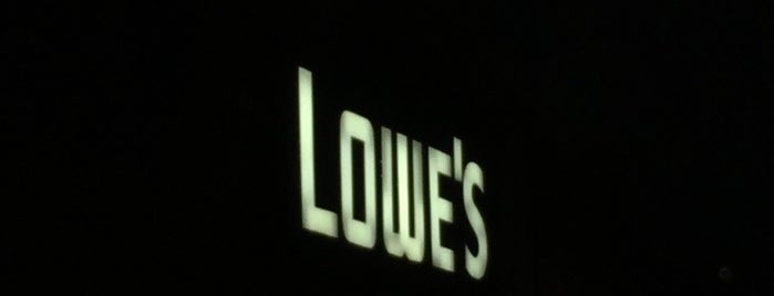 Lowe's is one of My Work Places.