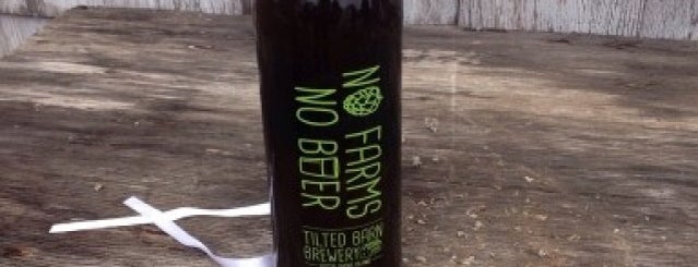 Tilted Barn Brewery is one of Local Brews.