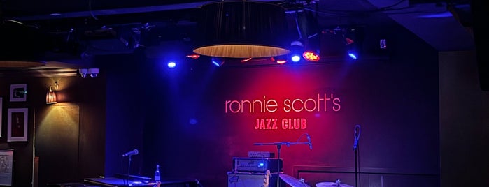 Ronnie Scott's Jazz Club is one of London Calling.