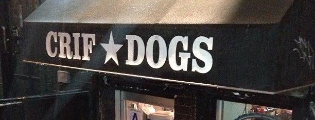 Crif Dogs is one of nyc.