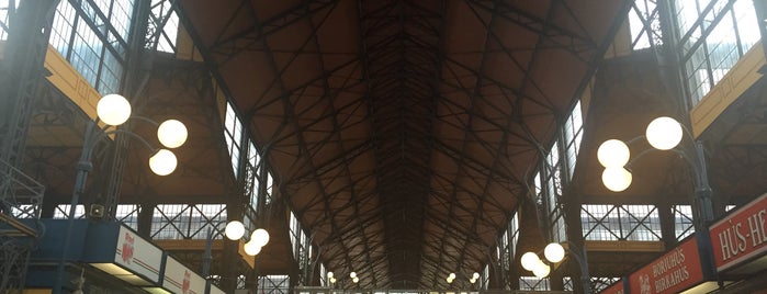 Halles centrales is one of Budapest.