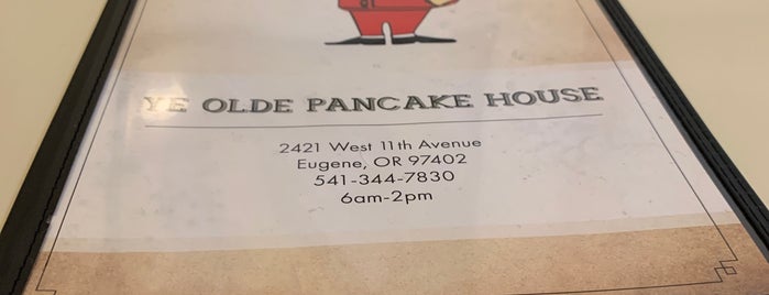 Ye Olde Pancake House is one of Breakfast in Eugene.