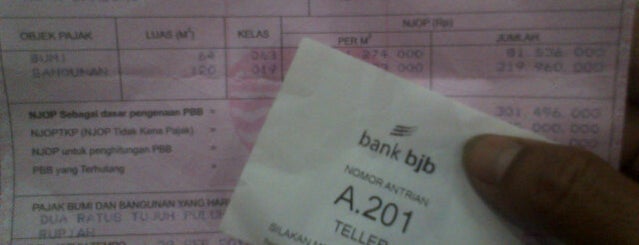 bank bjb is one of Tempat yang Disukai FWB.