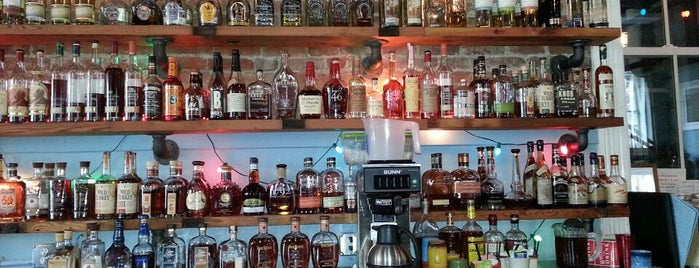 The Silver Dollar is one of 100 places to drink whiskey.