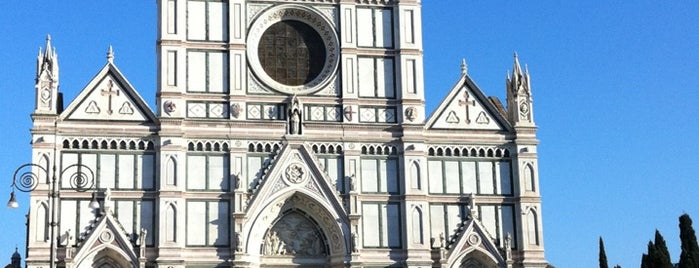 Santa Croce Bazilikası is one of #4sqCities #Firenze -  50 Tips for travellers!.
