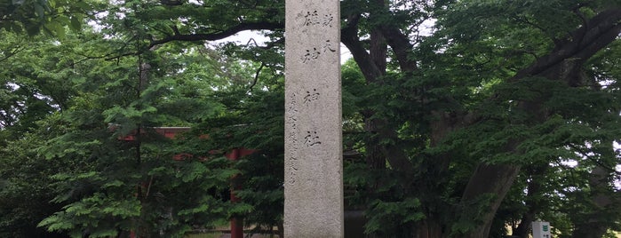 弁財天社 (元雄神神社) is one of 式内社 越中国.
