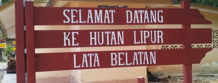 Lata Belatan is one of @Besut, Terengganu.