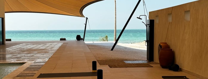 Beach near Film City is one of Qatar.