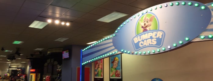 Chuck E. Cheese is one of fun things to do.