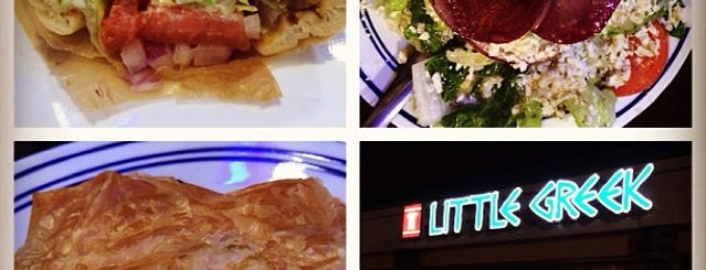 Little Greek Restaurant is one of Justin : понравившиеся места.