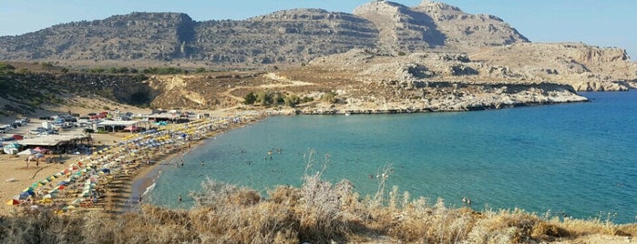 Agathi Beach is one of Greece. Rhodes.