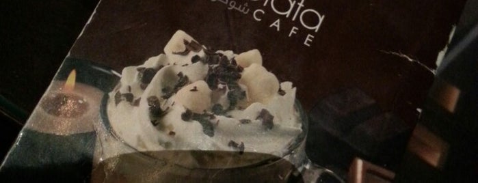 Chocolata Café is one of My Riyadh's choices.