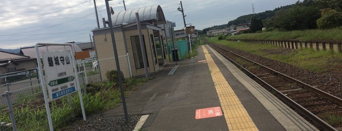 Iwaki-Moriyama Station is one of JR 미나미토호쿠지방역 (JR 南東北地方の駅).