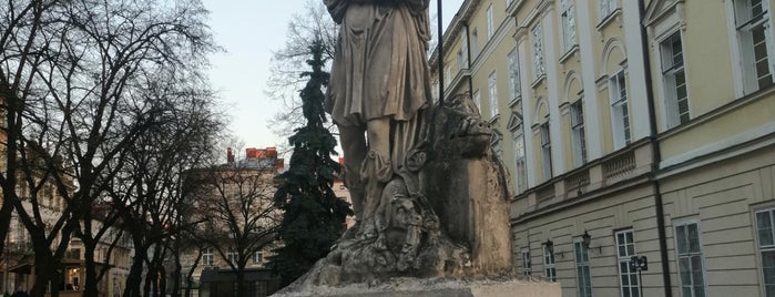 Фонтан Адоніс / Adonis Fountain is one of Львов.