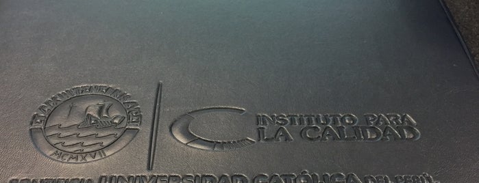 Instituto para la Calidad - PUCP is one of Pucp.