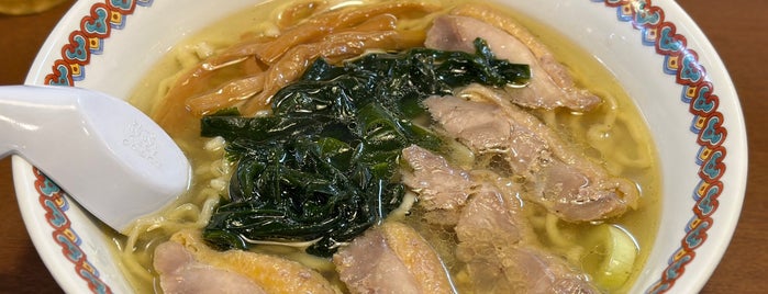 仙台中華そば 銘店嘉一 is one of 食.