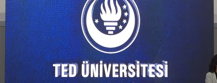 TED Üniversitesi is one of Ankara.