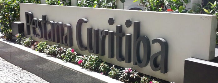 Pestana Curitiba Hotel is one of Tempat yang Disimpan Bruna.
