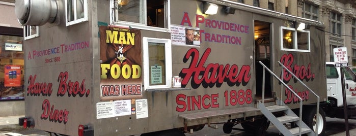 Haven Brothers Diner is one of Rhode Island Favorites.