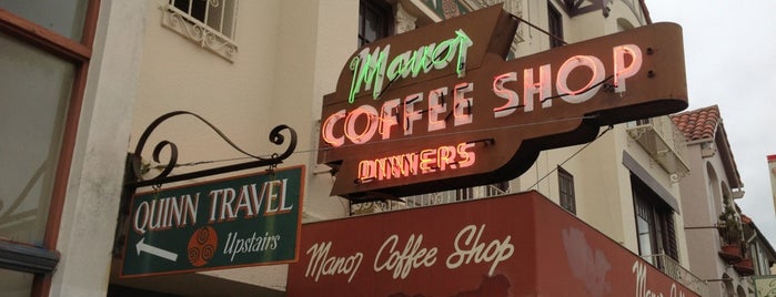 Manor Coffee Shop is one of SF Legacy 100.