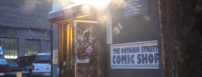 Ontario Street Comic Book Shop is one of สถานที่ที่บันทึกไว้ของ Anthony.