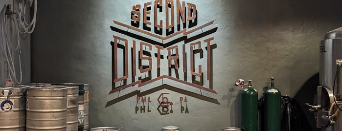 Second District Brewing is one of Go There - Philly.