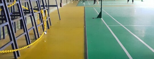 Fleet Badminton Courts is one of Intern life in Puchong.