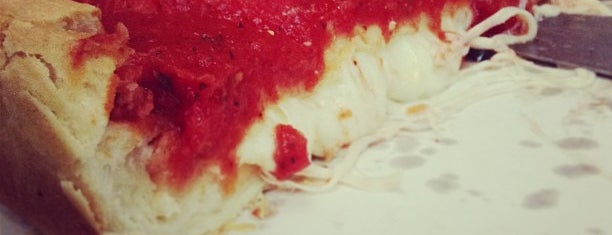 Giordano's is one of Chicago favorites.
