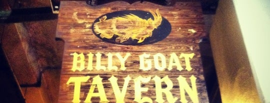 Billy Goat Tavern is one of Burger Joints.