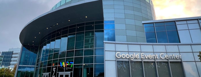 Google Event Center - MP7 is one of Seth : понравившиеся места.