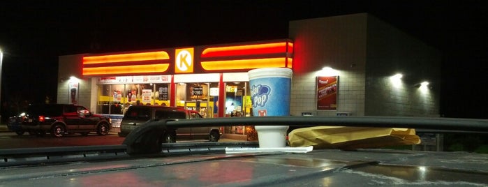 Circle K is one of Gas Stations/Redbox's.