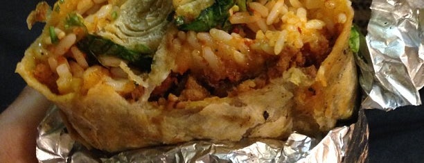 Chi'lantro BBQ is one of The 13 Best Places for Burritos in Austin.