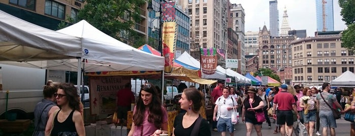 Union Square Greenmarket is one of funkyさんのお気に入りスポット.