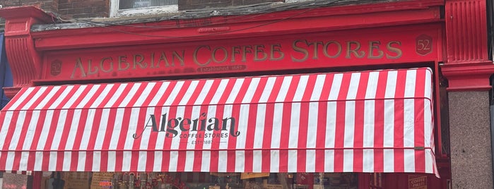 Algerian Coffee Stores is one of London Calling.
