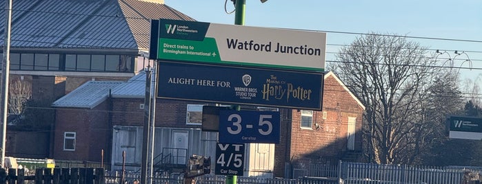 Watford Junction Railway Station (WFJ) is one of Traveling about with work.