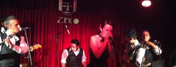 Zinco Jazz Club is one of Mexico City's Best Music Venues - 2013.