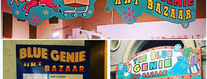 Blue Genie Art Bazaar is one of Austin [Attractions]: Been Here.