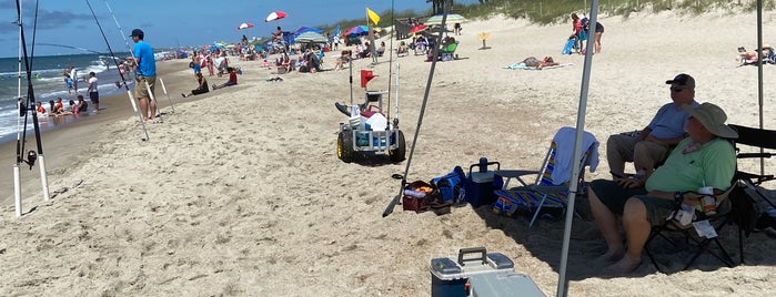 Fort Macon beach access is one of NC Favorite Spots.
