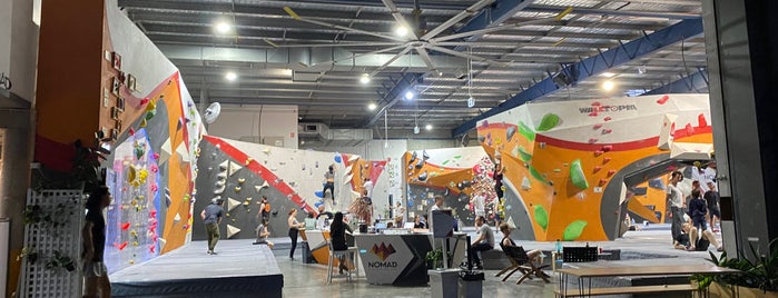 Nomad Bouldering Gym is one of Climbing.