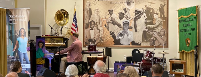 New Orleans Jazz National Historical Park is one of Jazz.