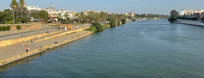 Puente de Isabel II 'Puente de Triana' is one of All-time favorites in Spain.