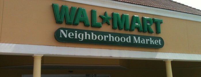 Walmart Neighborhood Market is one of West Palm.