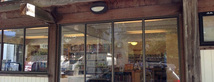 Bolinas Library is one of TO-DO, TO-DROP.