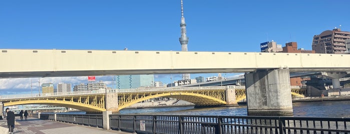 Kuramae Bridge is one of ぎゅ↪︎ん 🐾🦁 : понравившиеся места.