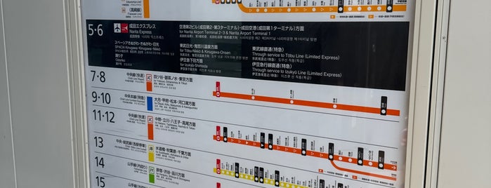 JR Platforms 15-16 is one of 通学.