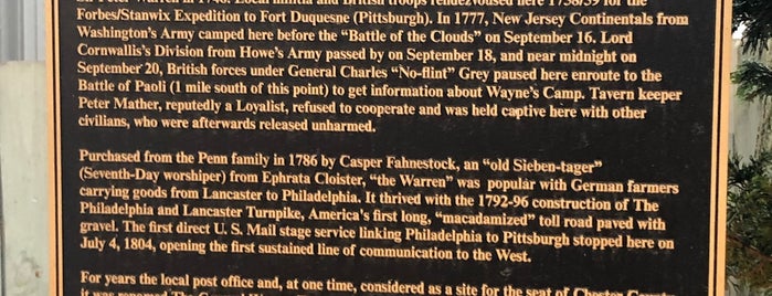 General Warren is one of Philly.
