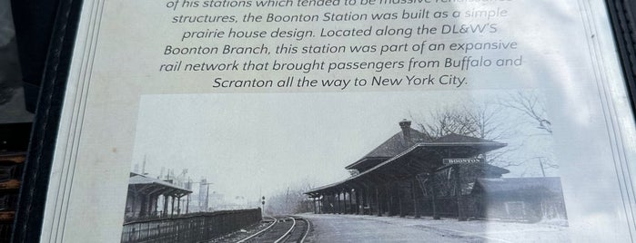Boonton Station 1904 is one of Northern nj.