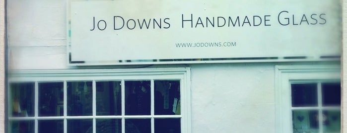 Jo Downs Hademade Glass is one of Padstow.