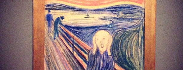 MoMA Edvard Munch is one of Lieux qui ont plu à Albert.